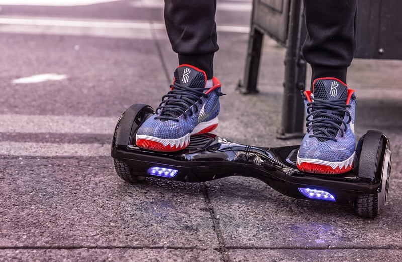 Retrofuturistic Hoverboard